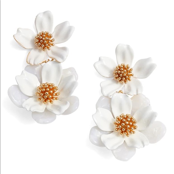 kate spade Jewelry - ‼️Final‼️Kate Spade♠️ Floral Mosaic Drop Earrings